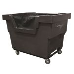 Royal Basket 26.5 cu ft. Mail Truck Standard, Black